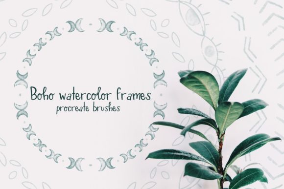 Download Watercolor Boho Frames - Boho Collection