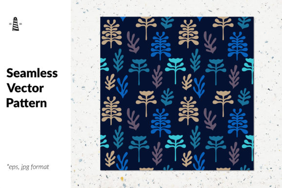 Download Hand Drawn Plants Seamless Pattern - Hand drawn Collection