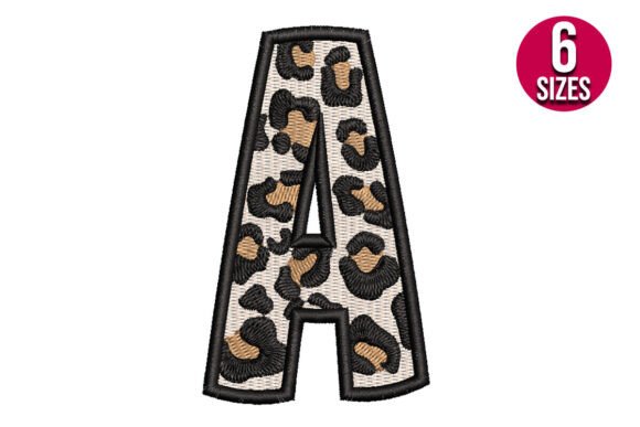 Download Leopard Print Alphabet Font Letter a - Alphabet Collection